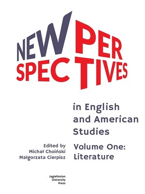 cover image of New Perspectives in English and American Studies
